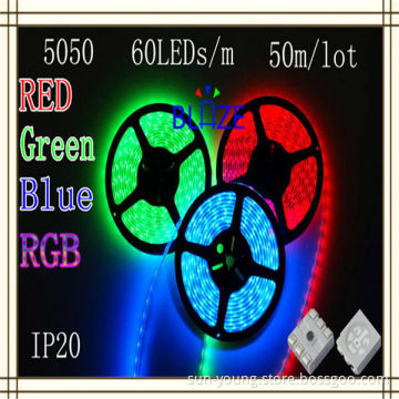 High quality SMD5050 ,LED Flexible RGB strip lights,